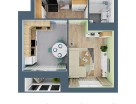 1-к. квартира, 40&nbsp;м²