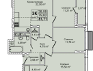 4-к. квартира, 81 м²