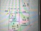 2-к. квартира, 60&nbsp;м²