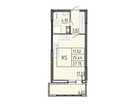 Студия, 27 м²