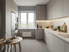 2-к. квартира, 57,6 м²