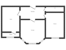 2-к. квартира, 60,8&nbsp;м²