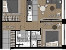 3-к. квартира, 55&nbsp;м²