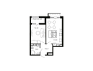1-к. квартира, 40&nbsp;м²