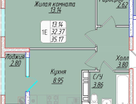 1-к. квартира, 35,2&nbsp;м²