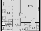 2-к. квартира, 47&nbsp;м²