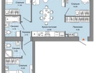 4-к. квартира, 76&nbsp;м²