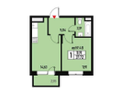1-к. квартира, 35&nbsp;м²