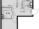 3-к. квартира, 59&nbsp;м²