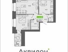 2-к. квартира, 44 м²
