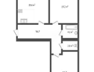 2-к. квартира, 76,8&nbsp;м²