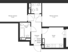 2-к. квартира, 58 м²