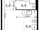 Студия, 25 м²