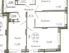 3-к. квартира, 71,4&nbsp;м²