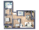 Студия, 76&nbsp;м²