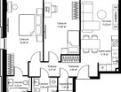 2-к. квартира, 68 м²
