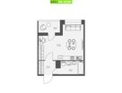 Студия, 27&nbsp;м²