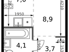 Студия, 23&nbsp;м²