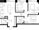 3-к. квартира, 79 м²