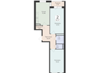 2-к. квартира, 67&nbsp;м²