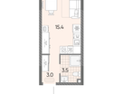 Студия, 21&nbsp;м²
