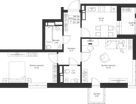 2-к. квартира, 61&nbsp;м²
