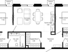 2-к. квартира, 75&nbsp;м²
