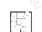 1-к. квартира, 41&nbsp;м²