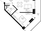 1-к. квартира, 48&nbsp;м²