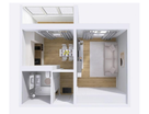 1-к. квартира, 33,6&nbsp;м²
