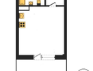 Студия, 31,5&nbsp;м²