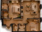 3-к. квартира, 69,3&nbsp;м²