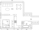 2-к. квартира, 41,2&nbsp;м²