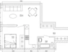 2-к. квартира, 41,2&nbsp;м²