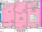 2-к. квартира, 60,8&nbsp;м²