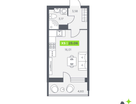 Студия, 24&nbsp;м²