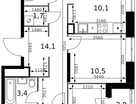 4-к. квартира, 89&nbsp;м²