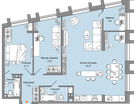 3-к. квартира, 100&nbsp;м²