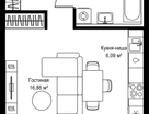 Студия, 35&nbsp;м²