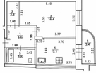 1-к. квартира, 39,4 м²