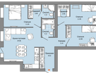 4-к. квартира, 85&nbsp;м²