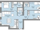4-к. квартира, 85&nbsp;м²