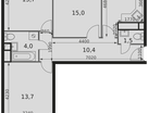 3-к. квартира, 71&nbsp;м²
