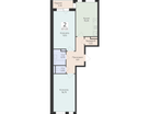 2-к. квартира, 67&nbsp;м²