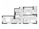 2-к. квартира, 61&nbsp;м²