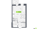 Студия, 29&nbsp;м²