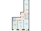 3-к. квартира, 91 м²