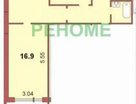 3-к. квартира, 62&nbsp;м²