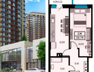 1-к. квартира, 40&nbsp;м²