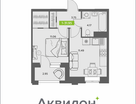 1-к. квартира, 31&nbsp;м²